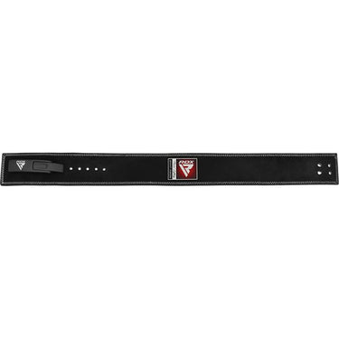 RDX 4 INCH IPL / USPA & World Powerlifting Congress APPROVED Powerlifting Leather Gym Belt#color_black