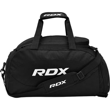 RDX R1 Duffel Bag with Backpack Straps#color_whiteblack