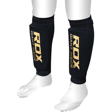 RDX HY MMA Shin Guard Protection Shields OEKO-TEX® Standard 100 certified#color_black