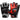 RDX F12 Gym Gloves & Wrist Cuff Hook Straps Weightlifting#color_red