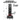 RDX F9 5FT ADULTS FREE STANDING PUNCH BAG WITH BAG MITTS#color_grey