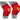 RDX K1 CE Certified Knee Support Padded Sleeve for Muay Thai & MMA OEKO-TEX® Standard 100 certified#color_red