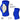 RDX K1 CE Certified Knee Support Padded Sleeve for Muay Thai & MMA OEKO-TEX® Standard 100 certified#color_blue