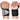 RDX W3 IPL USPA Approved Powerlifting Wrist Support Wraps with Thumb Loops OEKO-TEX® Standard 100 certified#color_black