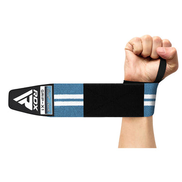 RDX W4 Wrist Support Wraps for Weight Lifting#color_sky-blue