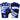 RDX S10 Extra Large Blue Leather Weight lifting gloves