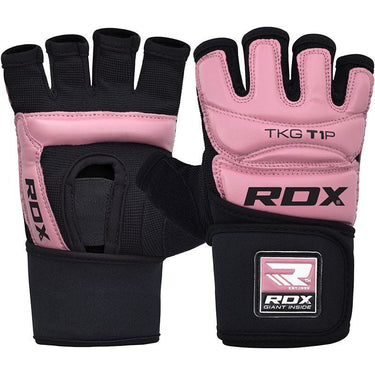 RDX T1 Extra Large Pink LeatherX Taekwondo Gloves