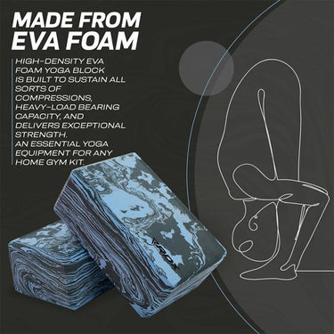 RDX Ub Eva Foam High Density Non-Slips Yoga Block
