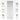 RDX YM 6mm 4-in-1 TPE Yoga Mat Set#color_grey