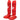 RDX X1 Semi Contact Small Red Leather Shin Instep Guards