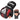 RDX IMMAF Approved Shooter Grappling Gloves Red