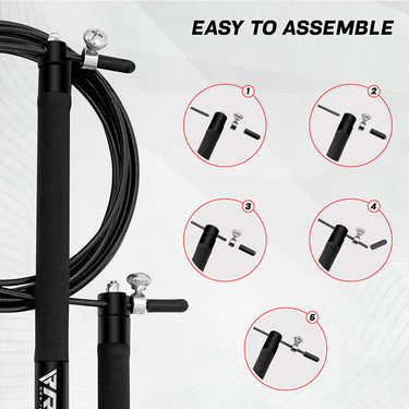 RDX C3 Corde Ã‚¬ Sauter Ajustable De 10.3FT Avec PoignÃ©es AntidÃ©rapantes