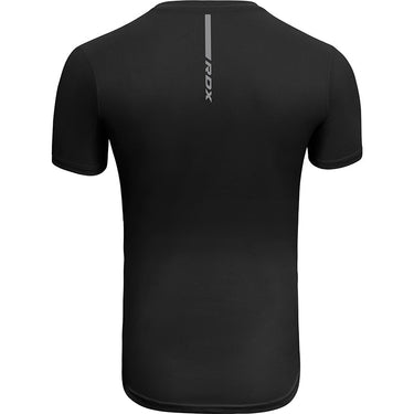 RDX T2 Black Short Sleeves Sweat-Wicking Gym T-Shirt