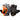 RDX F3 Fingerless Weight Lifting Gloves#color_orange