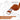 RDX P8 Non-Slip Cotton Yoga Strap with Rust Proof Steel D-Ring Buckle#color_orange