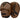 RDX T15 Nero Brown Boxing Gloves & Focus Pads