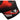 RDX F12 Gym Gloves & Wrist Cuff Hook Straps Weightlifting#color_red