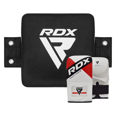 RDX T3 Black Leather X Straight Punch Wall Pad 