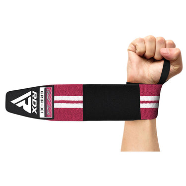 RDX W4 Wrist Support Wraps for Weight Lifting#color_pink