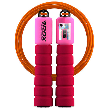 RDX FP Kids Adjustable Skipping Rope with Counter#color_red